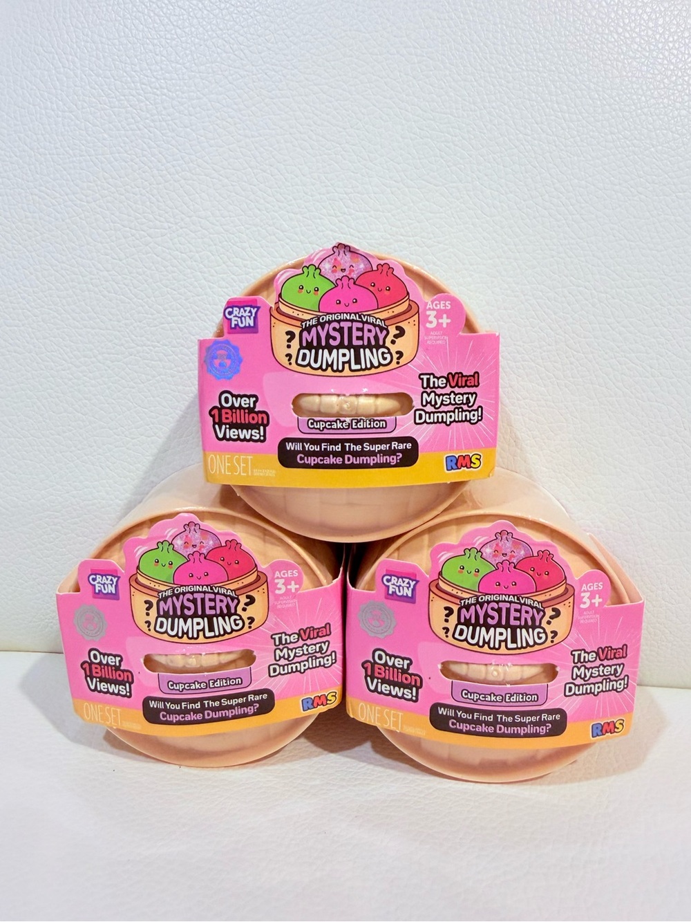RMS Mini Mystery Dumpling Cupcake Edition 3x